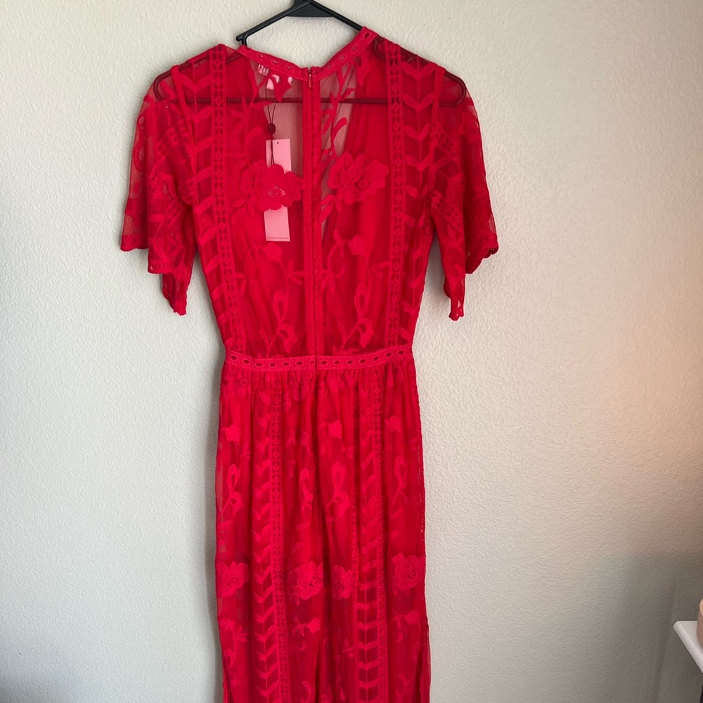 Red romper - Picture 5 of 6